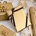 Yarcony Shimmer Gold Wrapping Paper Jumbo Roll Champagne Matte Wrapping Paper for Gifts Solid Color Pearlylustre Gift Wrap Paper for Wedding Birthday Baby Shower Christmas30 Inch X 33 Feet - Image 4