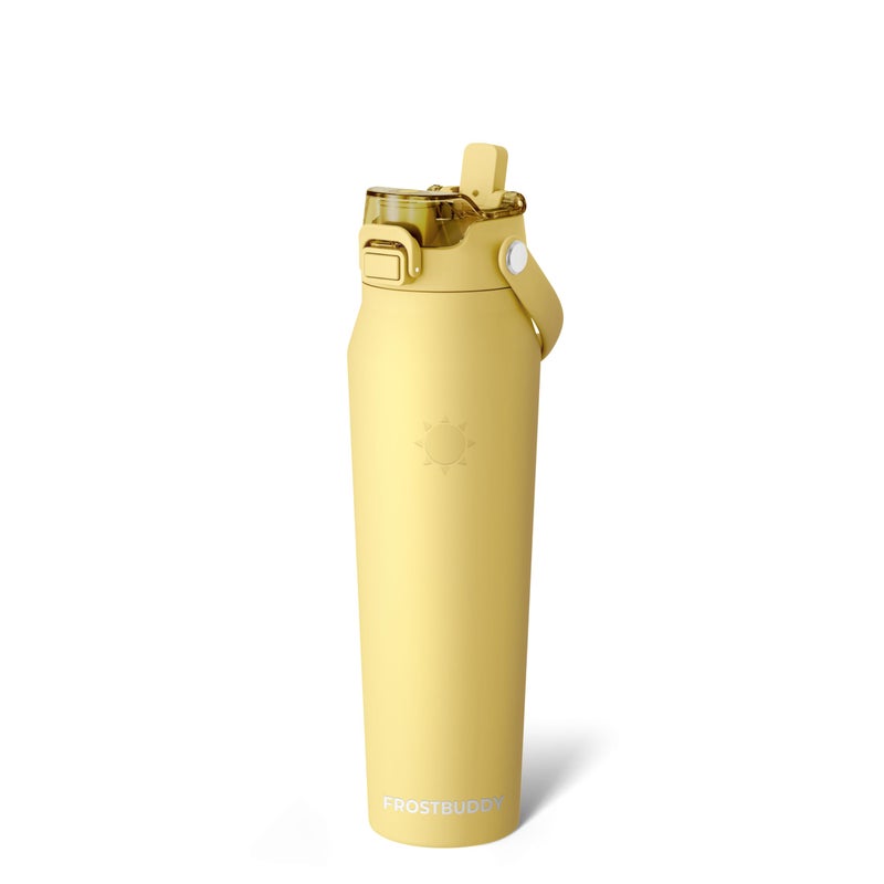 Frost Buddy 32oz Insulated Water Bottle with Straw & Chug Lid | Leak-Proof Stainless Steel | 24-Hours Cold | Sweat-Proof, Cup Holder Friendly | Ideal for Gym, Travel, Sports & Everyday Hydration - Image 1