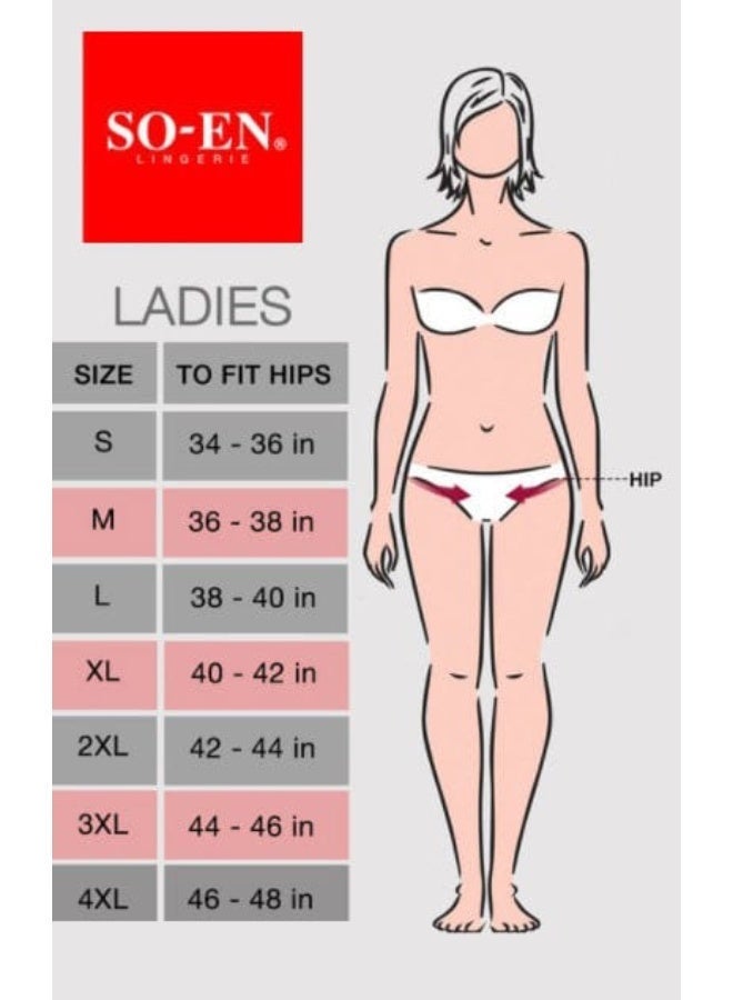 SOEN BBC 12PC BIKINI PANTY PRINTED RAMDOM DESIGN - Image 5