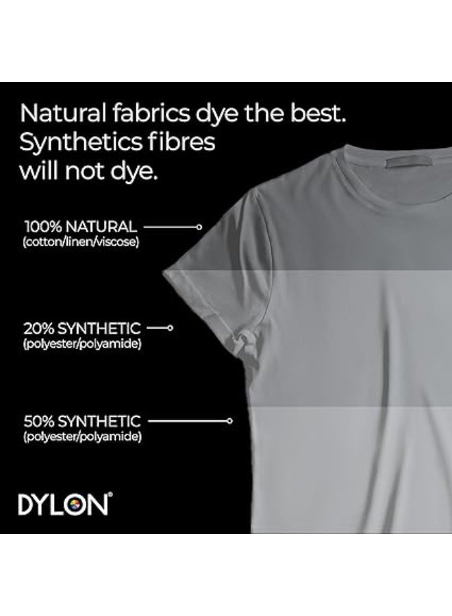 ديلن كبسولة صبغ الأقمشة من ديلون 350 جم بلون رمادي دخاني – صبغة ملابس ومفروشات ناعمة قابلة للغسل في الغسالة – سهلة الاستخدام للحصول على لون موحد وعميق – مثالية لتجديد الملابس والستائر والمفارش - Image 4