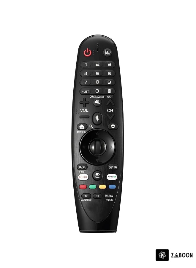 Zaboon Remote Control For Philips LCD, LED, Plasma, Smart TV Black
