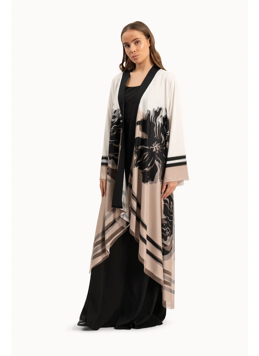 وي كرييت Women Sheer Multicolor Kaftan By WECRE8