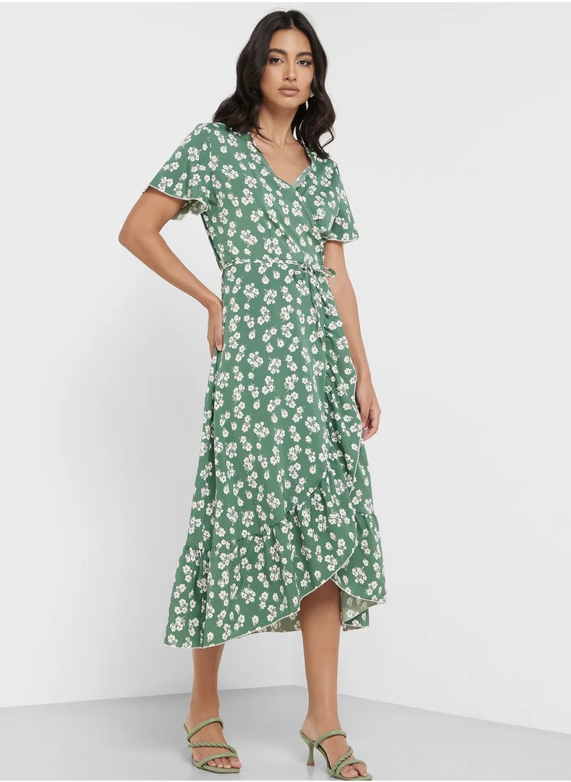 ELLA Floral Printed Dress