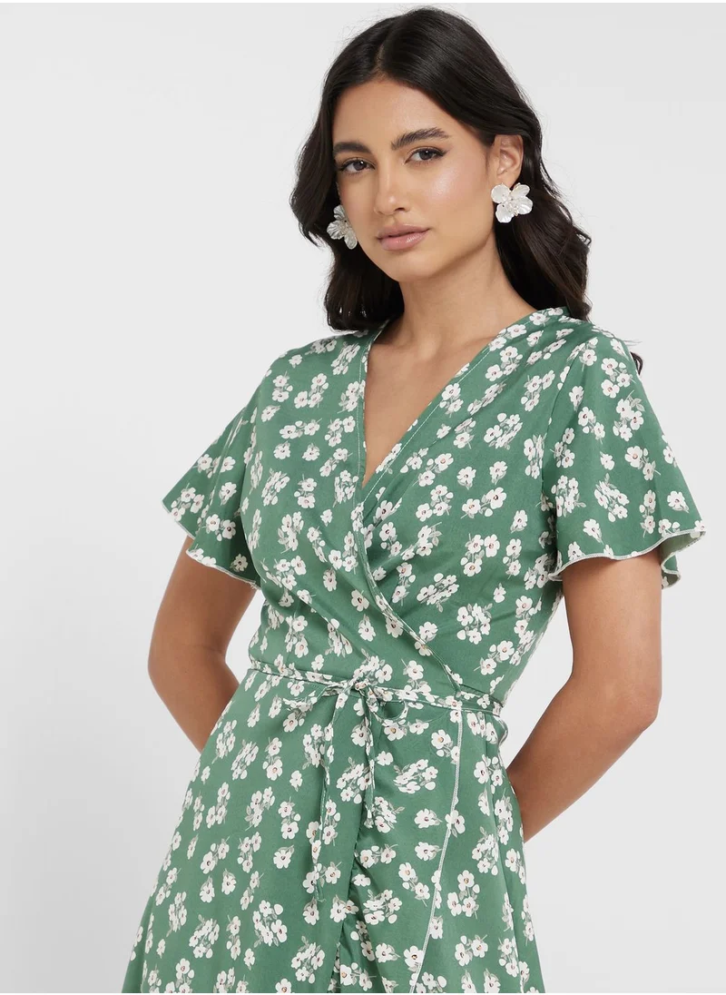 ELLA Floral Printed Dress