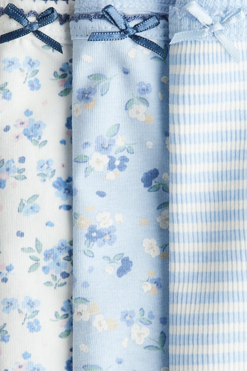 H&M 3-pack cotton strappy tops