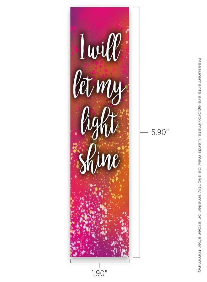Logos Trading Post Children and Youth Bookmark, I Will Let My Light Shine, Matthew 5:16, Pack of 25, Handouts for Classroom, Sunday School, and Bible Study - Image 3