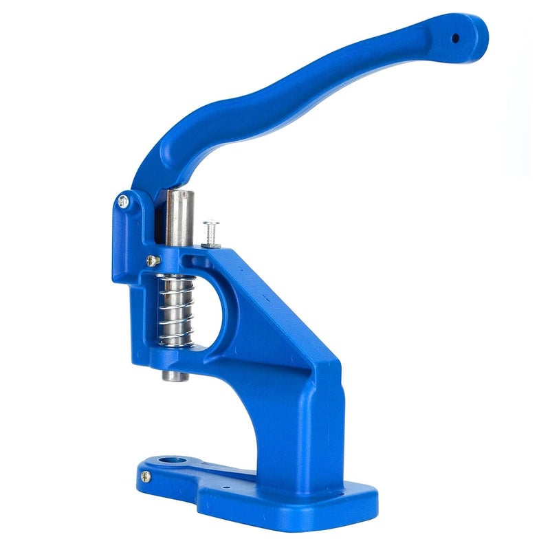 Hand Press Heavy Duty Machine, Aluminum Manual Eyelet Grommet Tool, Multi - Function Rivet Installation Punch for Snap Buttons, Five - Claw and I - Shaped Rivets - Image 1
