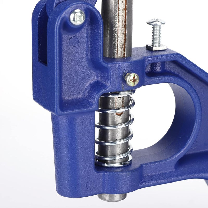 Hand Press Heavy Duty Machine, Aluminum Manual Eyelet Grommet Tool, Multi - Function Rivet Installation Punch for Snap Buttons, Five - Claw and I - Shaped Rivets - Image 3