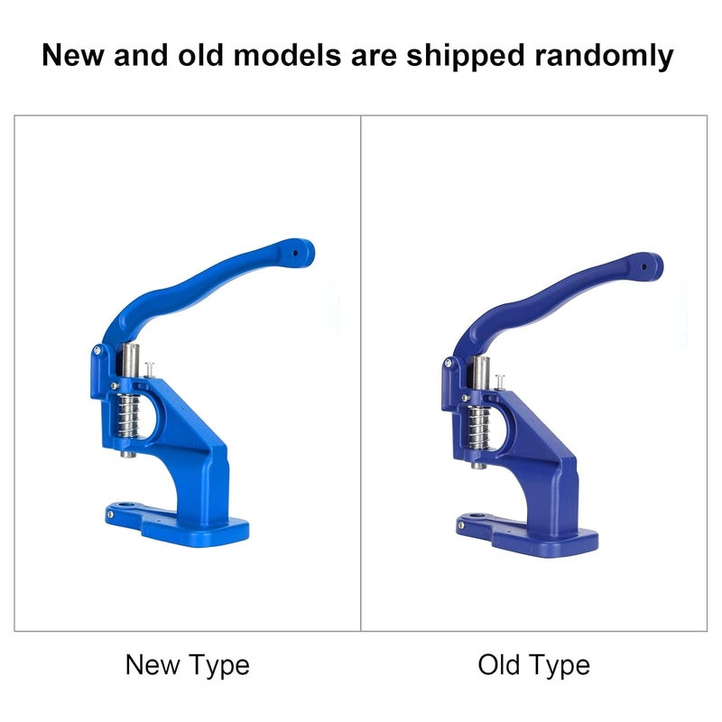 Hand Press Heavy Duty Machine, Aluminum Manual Eyelet Grommet Tool, Multi - Function Rivet Installation Punch for Snap Buttons, Five - Claw and I - Shaped Rivets - Image 4