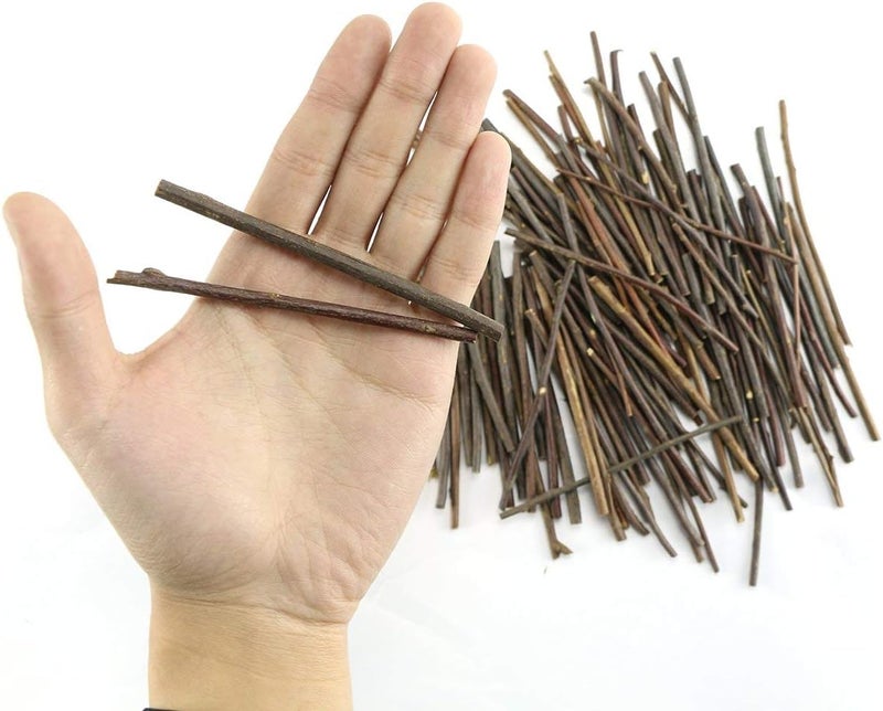 TKOnline 100Pcs 10cm 0.1-0.2 Inch in Diameter Wood Log Sticks for DIY Crafts Photo Props Craft Sticks, Wood Crafts, Sticks inch - Image 4