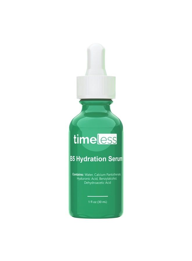 Timeless Skin Care Vitamin B5 Hydration Serum - 1 oz - Calm Breakouts, Heal Blemishes, Reduce Redness & Minimize Scarring - Lightweight & Oil-Free - For All Skin Types, Especially Oily & Sensitive - Image 1