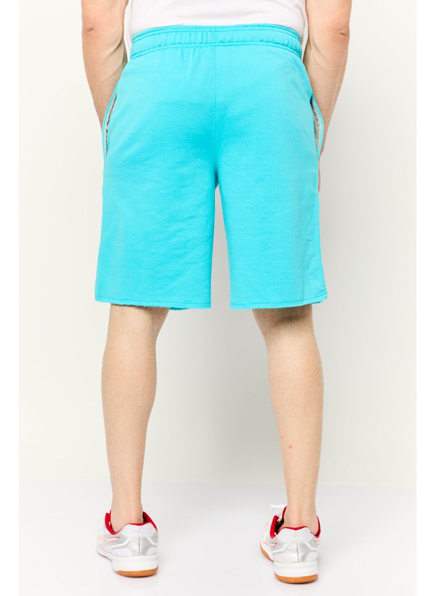 Champion - Men Sportswear Fit Training Shorts, Turquoise - Image 1
