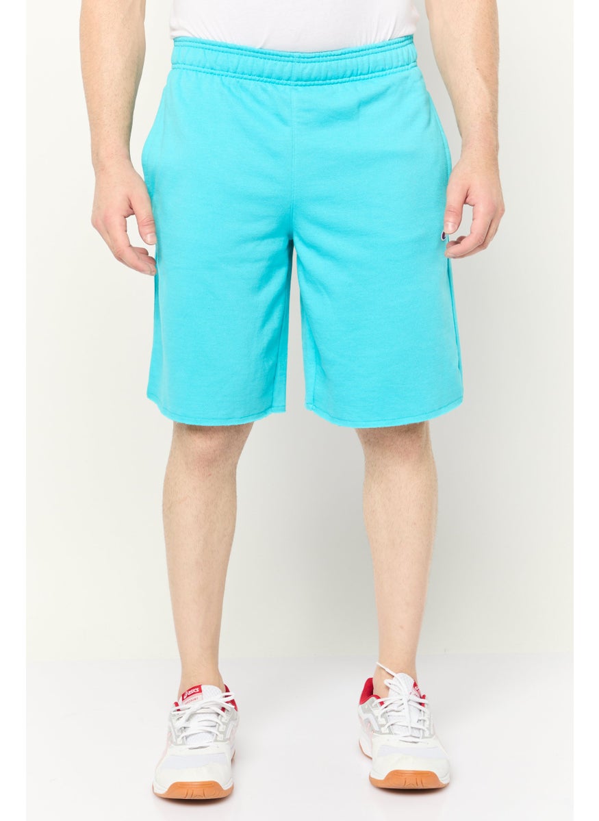 Champion - Men Sportswear Fit Training Shorts, Turquoise - Image 1