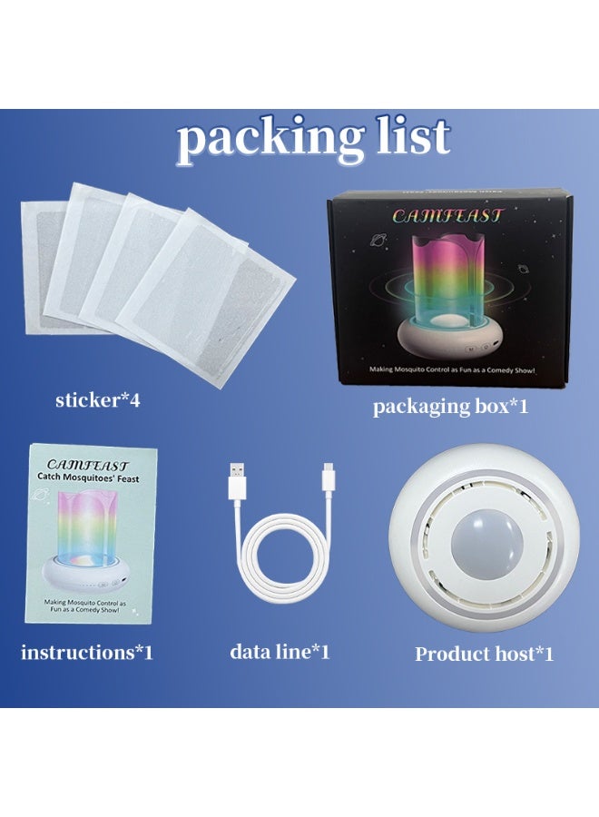 Nariele Mosquito Killer Lamp Insect Repellent Mute Electric Insect Trap Rechargeable Outdoor and Indoor Use Mosquito Killer Repellent - Image 1