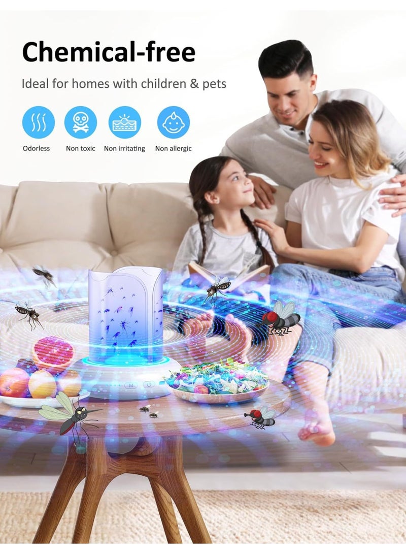 Nariele Mosquito Killer Lamp Insect Repellent Mute Electric Insect Trap Rechargeable Outdoor and Indoor Use Mosquito Killer Repellent - Image 3