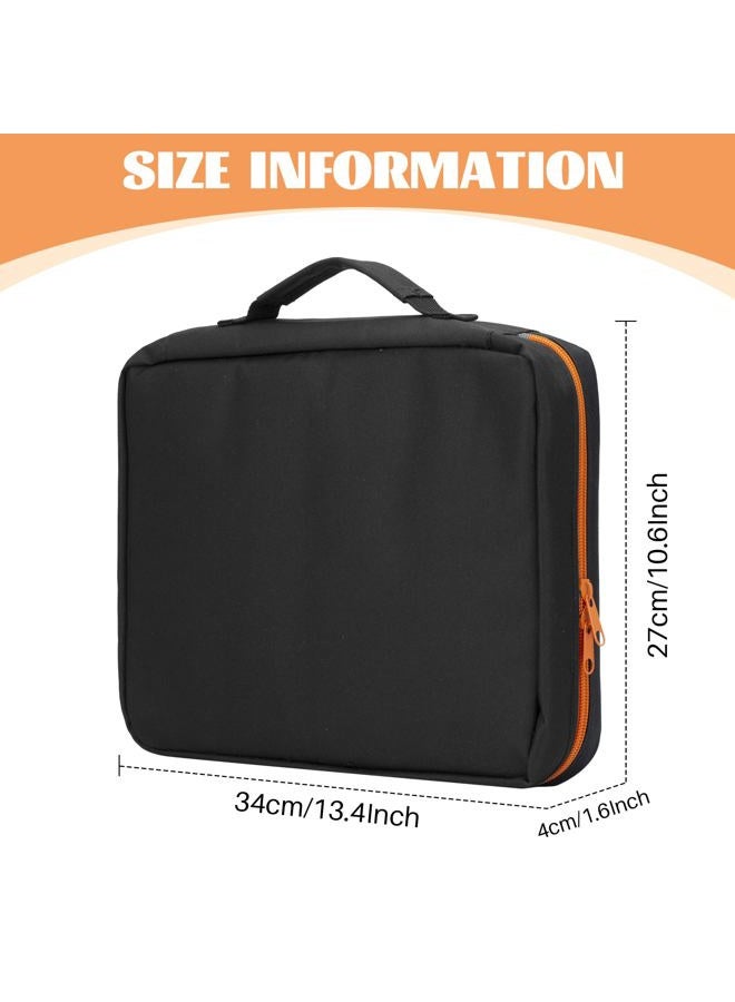KISLANE Premium Board Game Storage Organizer Case (14 PVC Pouches) - Portable Travel Game Storage Case | Ultimate Dice and Token Holder for Cards, Miniatures, and Catan Components - Image 2