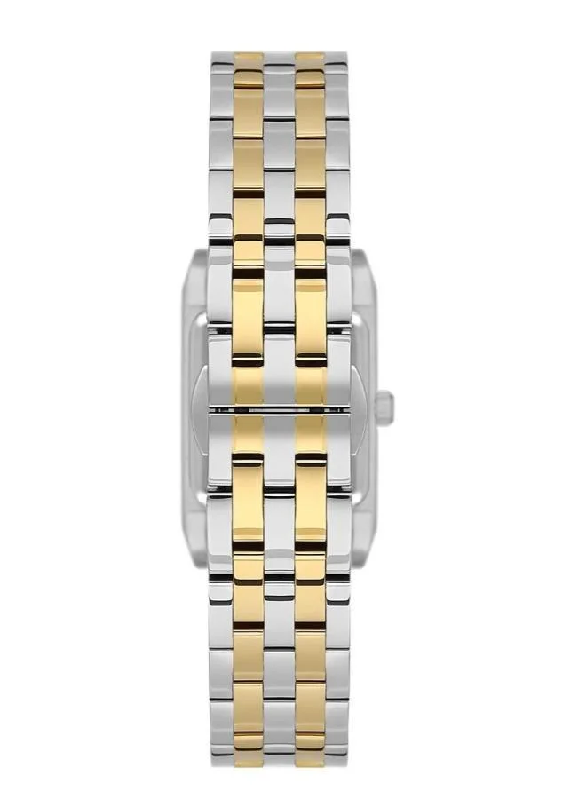 SANTA BARBARA POLO & RACQUET CLUB Santa Barbara Polo & Racquet Club - Unique Women's Watch | Stainless Steel Band with Steel Case | Analog | Rectangular Dial | Mineral Glass | Japanese Quartz | Water Resistance 50 Meters
