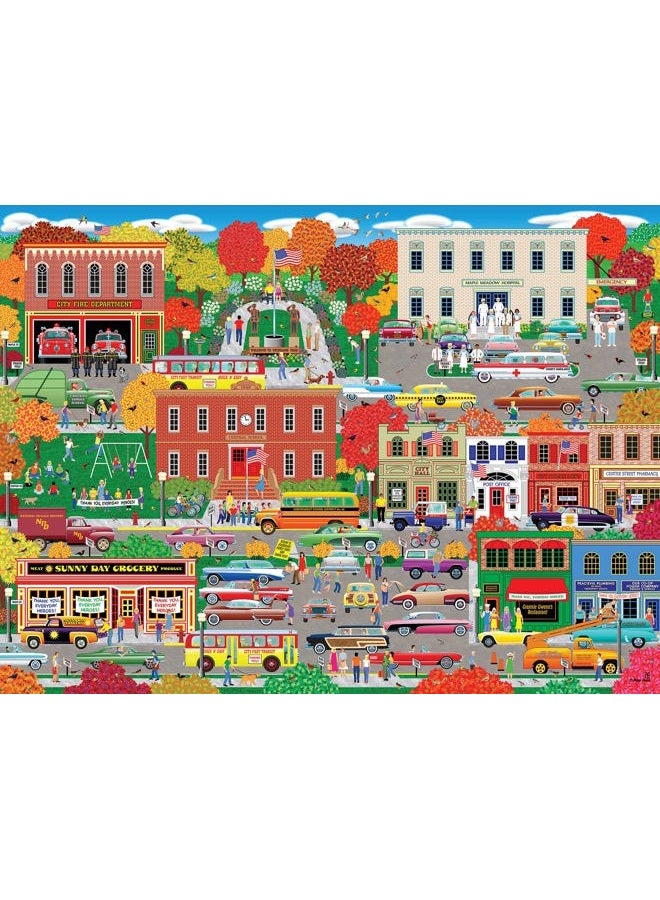 Rose Art Home Country Jigsaw Puzzle 1000pc Everyday Heroes - Image 1