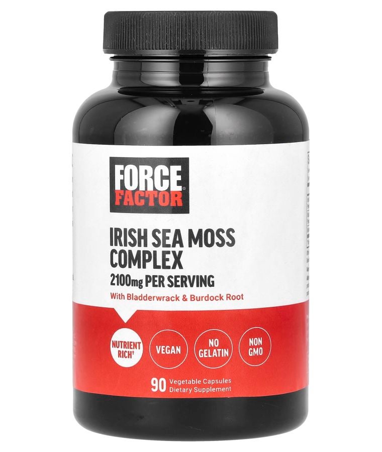 Force Factor Irish Sea Moss Complex 90 Vegetable Capsules