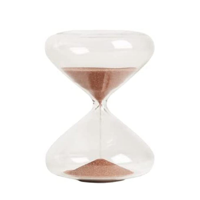 MINDFUL FOCUS 5MINUTE HOURGLASS SAND TIMER DESK TIMER FOR PRODUCTIVITY AND TIME MANAGEMENT MINIMALIST HOURGLASS TIMER DECORATIVE GIFTS 33 L X 29 W INCHES