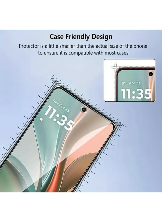 واقي شاشة من الزجاج المقسّى عالي الصلابة لهاتف Moto G52 G82 - Image 5