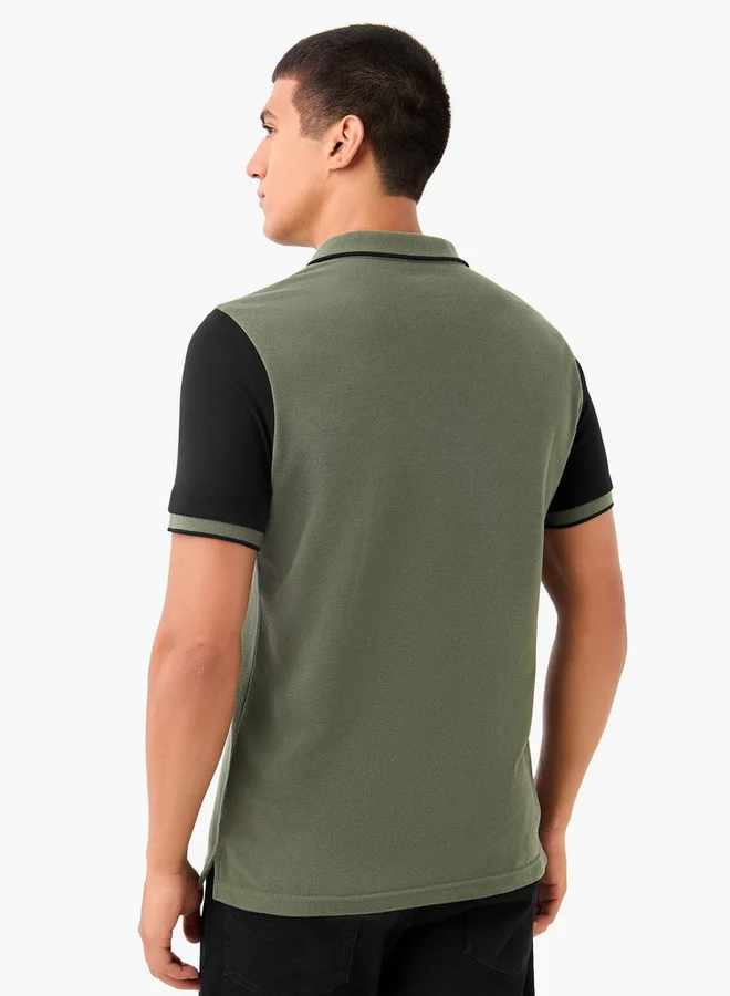 Splash FAV Logo Embroidered Polo T-shirt