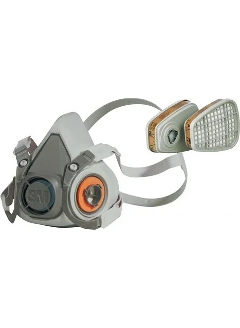 3M 6200 Medium Half Face Mask + 1 Filter