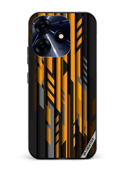 Protective Case Cover For Tecno Spark 10 Pro Abstract Design Multicolour