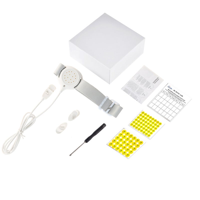 Bedwetting Alarm Arm Wear Enuresis Alarms with Sound Bright Light Vibration Child Potty Training for Baby Toddler Children - Image 1