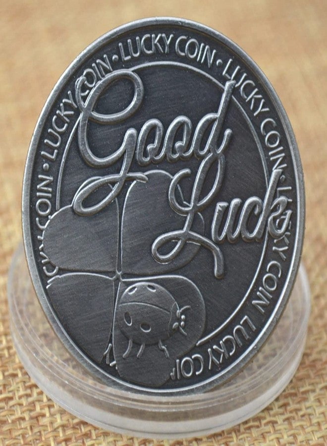 HARPIMER Lucky Coin Good Luck Sentimental Good Luck Coins Engraved Message Keepsake Gift Set Charm - Image 5
