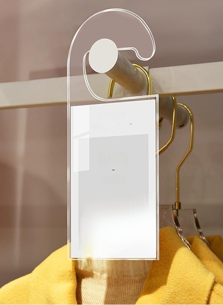 Eckek 2 Pack Label Holder Price Tag Displays Sign Holder Data Card Holder Ads Display Stand for Retail Store Clothing Price Tag - Image 5