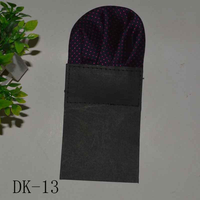 Men'S Dress Suit Pocket Towel Solid Color Square Handkerchief Solid Color Elegant Breast Towel Factory - Image 4