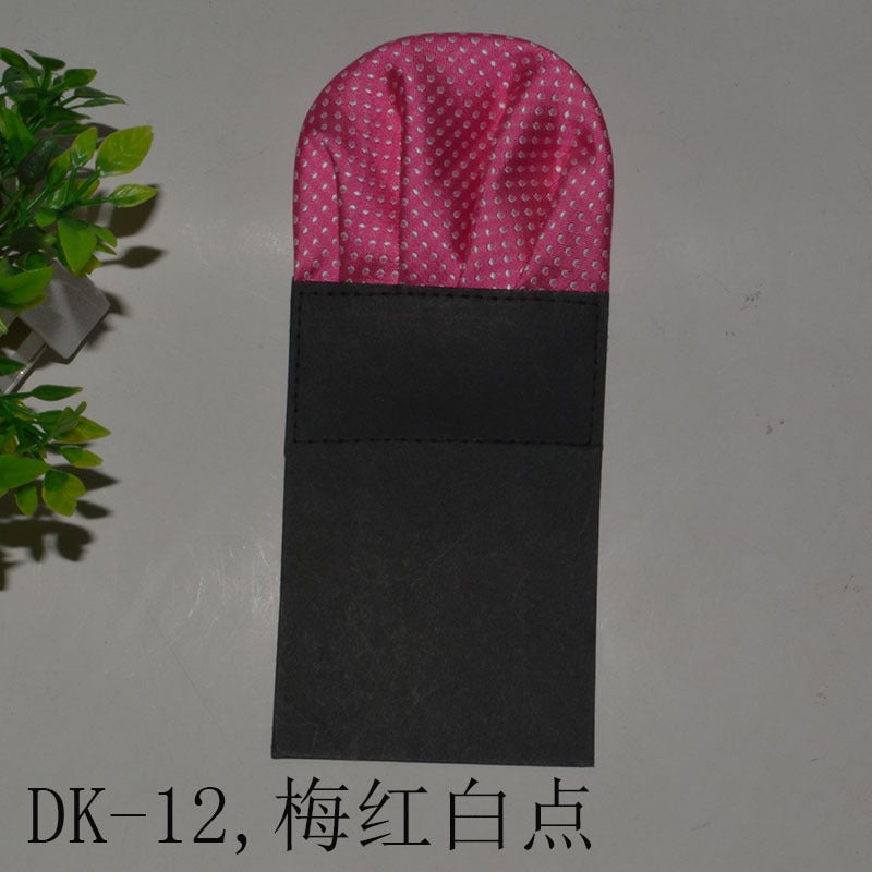 Men'S Dress Suit Pocket Towel Solid Color Square Handkerchief Solid Color Elegant Breast Towel Factory - Image 3