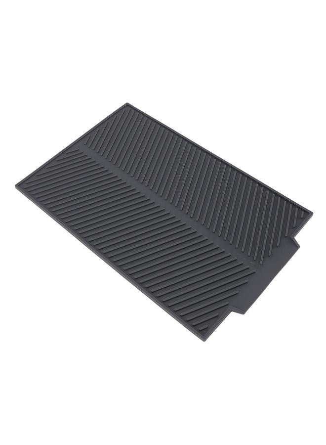 Beauenty Silicone Dish Drying Mat Anti Slip Shock Proof Easy To Clean Kitchen Counter Drying Mat for Dish Bowl Fork L 43x33.5cm - Image 3