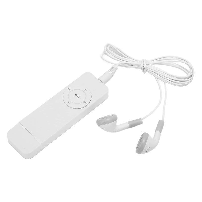 White MP3 Player Mini Portable Music Player Lossless Sound Support Up To 64GB For Students Running Travel - Image 2
