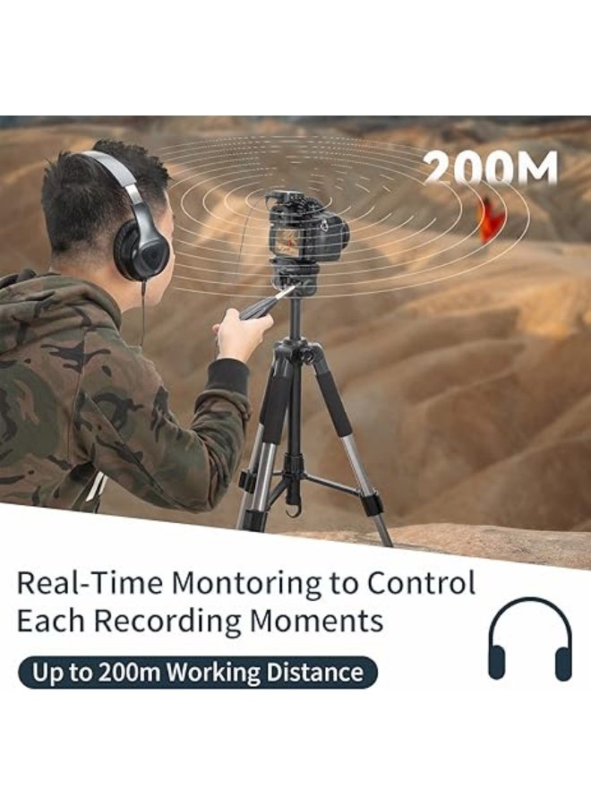 Saramonic Blink900 B2 2.4GHz Dual-Channel Wireless Microphone System Real-time Monitoring for DSLR Cameras, Camcorders, iPhone, Android Smartphones, and Tablets for TikTok YouTube Vlogging Interview - Image 2