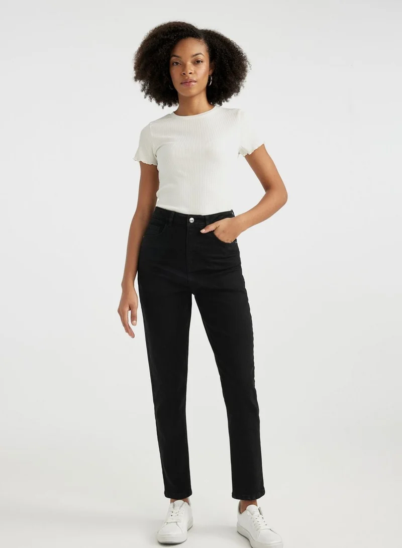 DeFacto  Woman Fitted Short Sleeve T-Shirt for Women | Best Price UAE