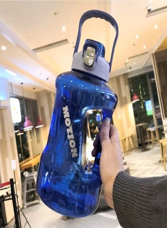 زجاجة شيكر لزجاجة ماء رياضية خالية من البيسفينول A إبريق كبير للشرب للتدريب في الهواء الطلق وكمال الأجسام والتخييم وأكثر - Image 2