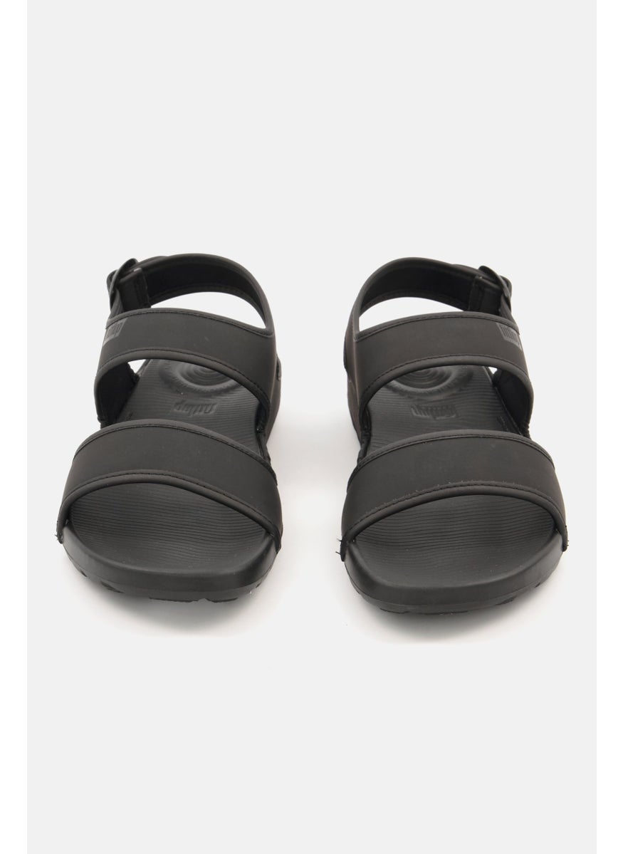 FitFlop - Men Lido Back Strap Sandals, Black - Image 1