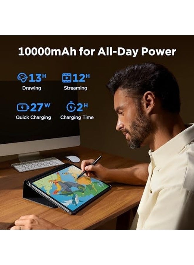 Ugee Fun Drawing Pad 8GB+256GB, 14.25 Inch Standalone Drawing Tablet with 2.4K Ultra HD Full-Laminated Screen, Android 14, 10000mAh Battery, 33W Fast Charging, No Computer Needed - Image 3
