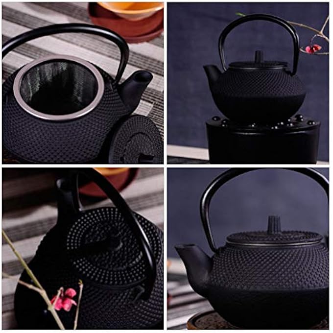 ريحني غلاية شاي على موقد صفير إبريق شاي بمقبض أوبريق قهوة حديث للمنزل في مطعم فندق أسود - Image 3