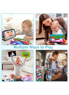 Tummy Time Toys With Baby Mirror 20 High Contrast Cards And Cloth Crinkle Book Baby Toys 0 3 6 12 Months Infant Montessori Toy For Newborn Boys Girls - pzsku/Z343E896E6440F67AE75EZ/45/_/1720003189/b932b9c4-6218-4798-8965-2d023218194b