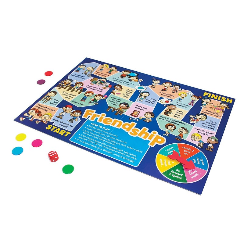 Junior Learning Social Skills Board Games, 4 Games, Ages 5-8, Empathy & Manners, Grade 1-2 - Image 5