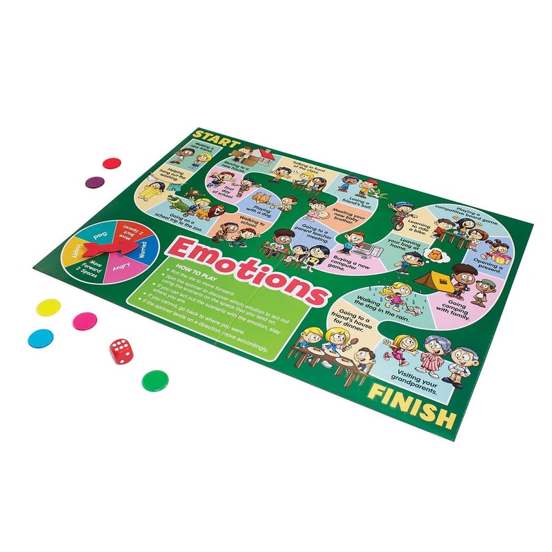 Junior Learning Social Skills Board Games, 4 Games, Ages 5-8, Empathy & Manners, Grade 1-2 - Image 3