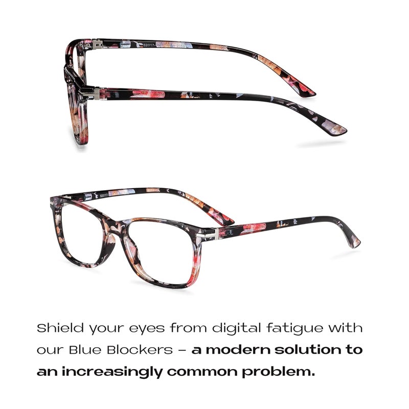 Readerest Blue Light Blocking Glasses â€“ Thin Reflective Lens, Anti-Glare Computer Eyeglasses, UV Protection, Eye Strain Relief - Image 3