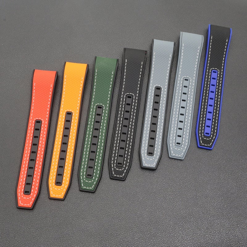 Bluejw Sports Series Seastar Watch Strap - Braided Waterproof Liquid Silicone Replacement Watch Band - Image 5