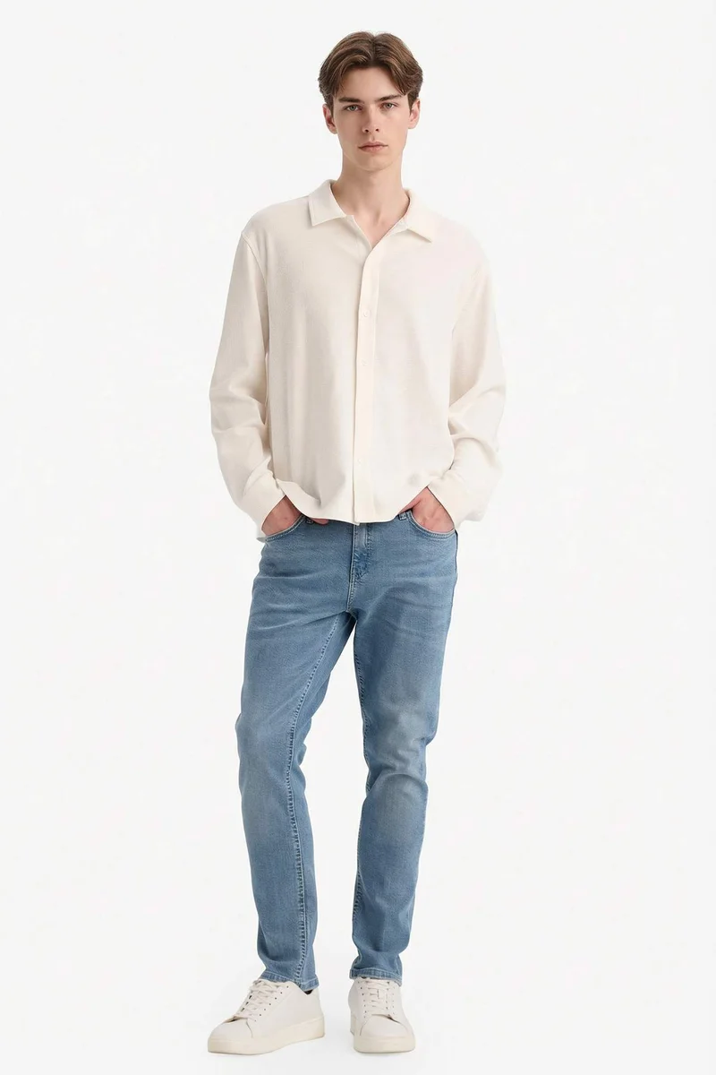 ديفاكتو Pedro Slim Fit Regular Waist Skinny Jeans