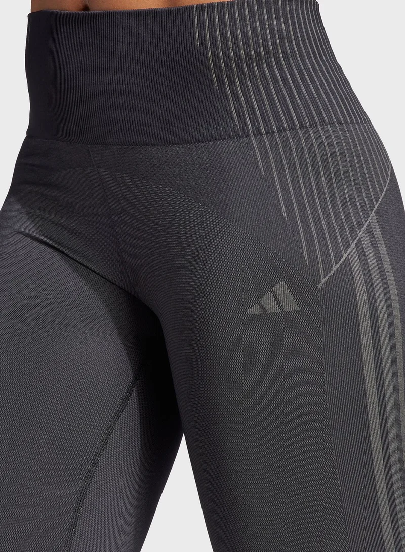 Adidas Seamless Branded 7/8 Leggings
