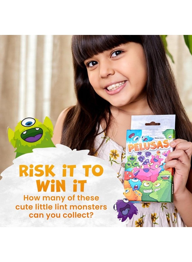 Binca Pelusas - A Push Your Luck Card Game for Kids, Teens and Adults | Quick Playing Game for Family Game Night | A Gift for Ages 7,8,9 and Up (2-6 Players) - Image 3