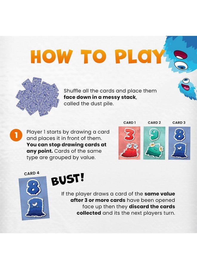 Binca Pelusas - A Push Your Luck Card Game for Kids, Teens and Adults | Quick Playing Game for Family Game Night | A Gift for Ages 7,8,9 and Up (2-6 Players) - Image 5